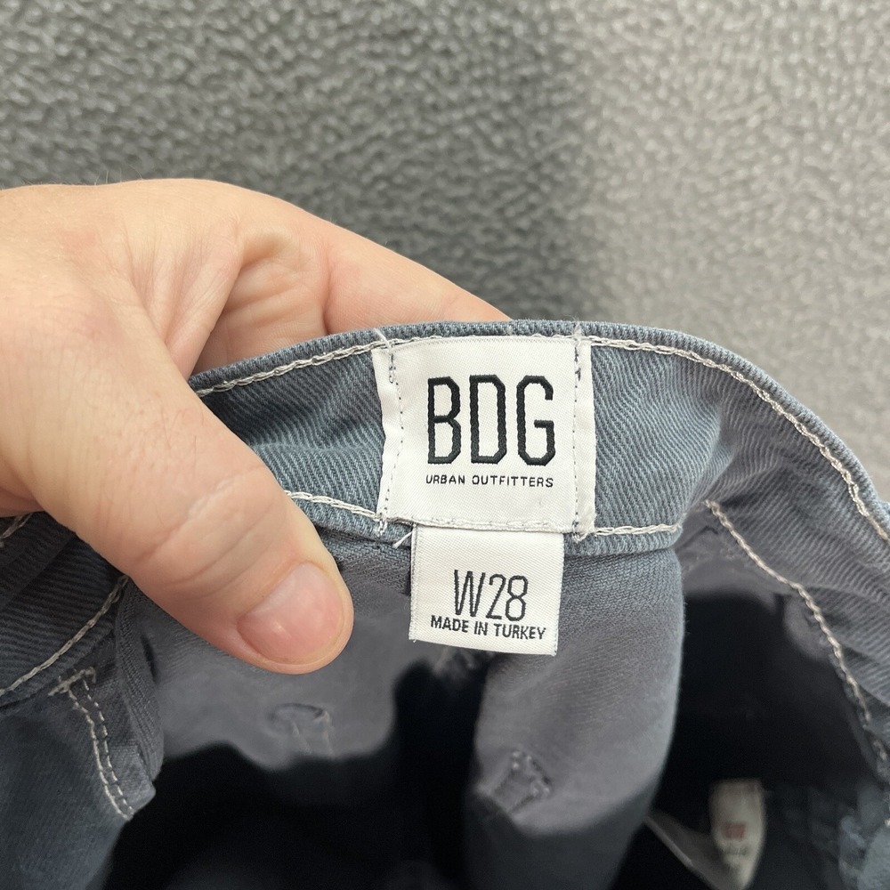 Urban Outfitters Charcoal Wide Leg Jeans - Picture 6 of 8
